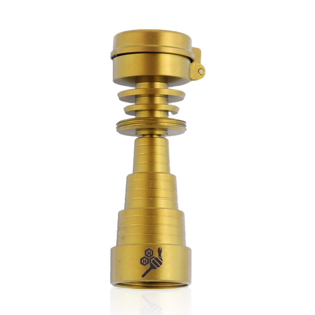 Titanium 6 In 1 Carb Cap Dab Nail