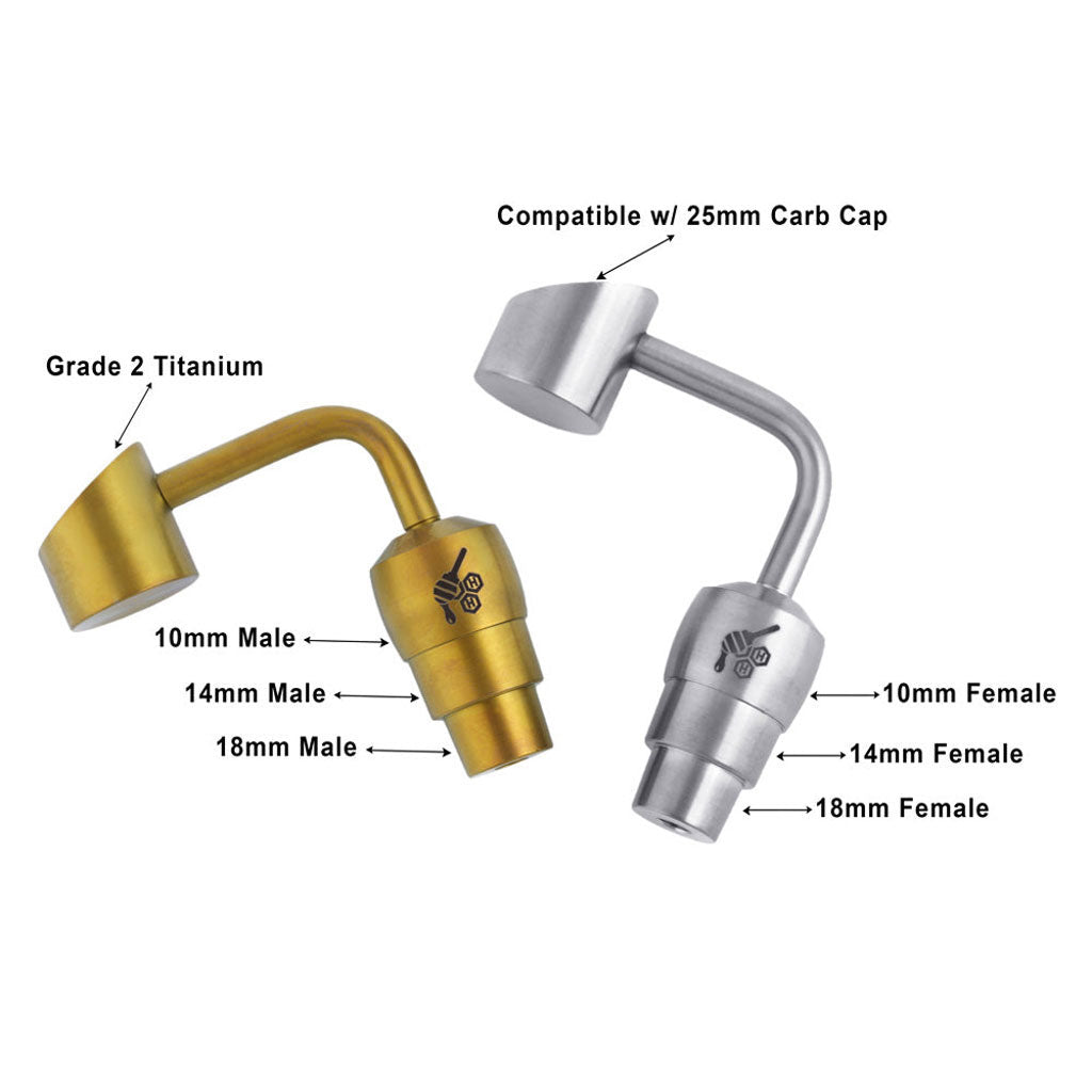 Titanium 2 In 1 Banger Dab Nail