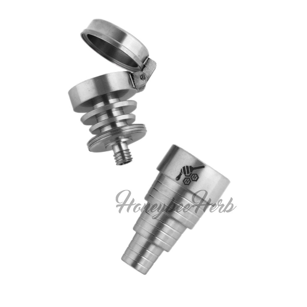 Titanium 6 In 1 Carb Cap Dab Nail