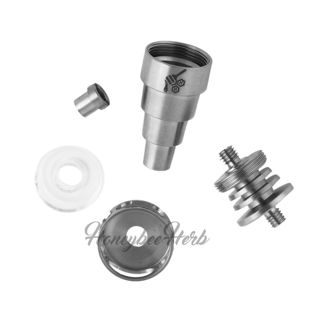 Titanium 6 In 1 Cage Hybrid Dab Nail