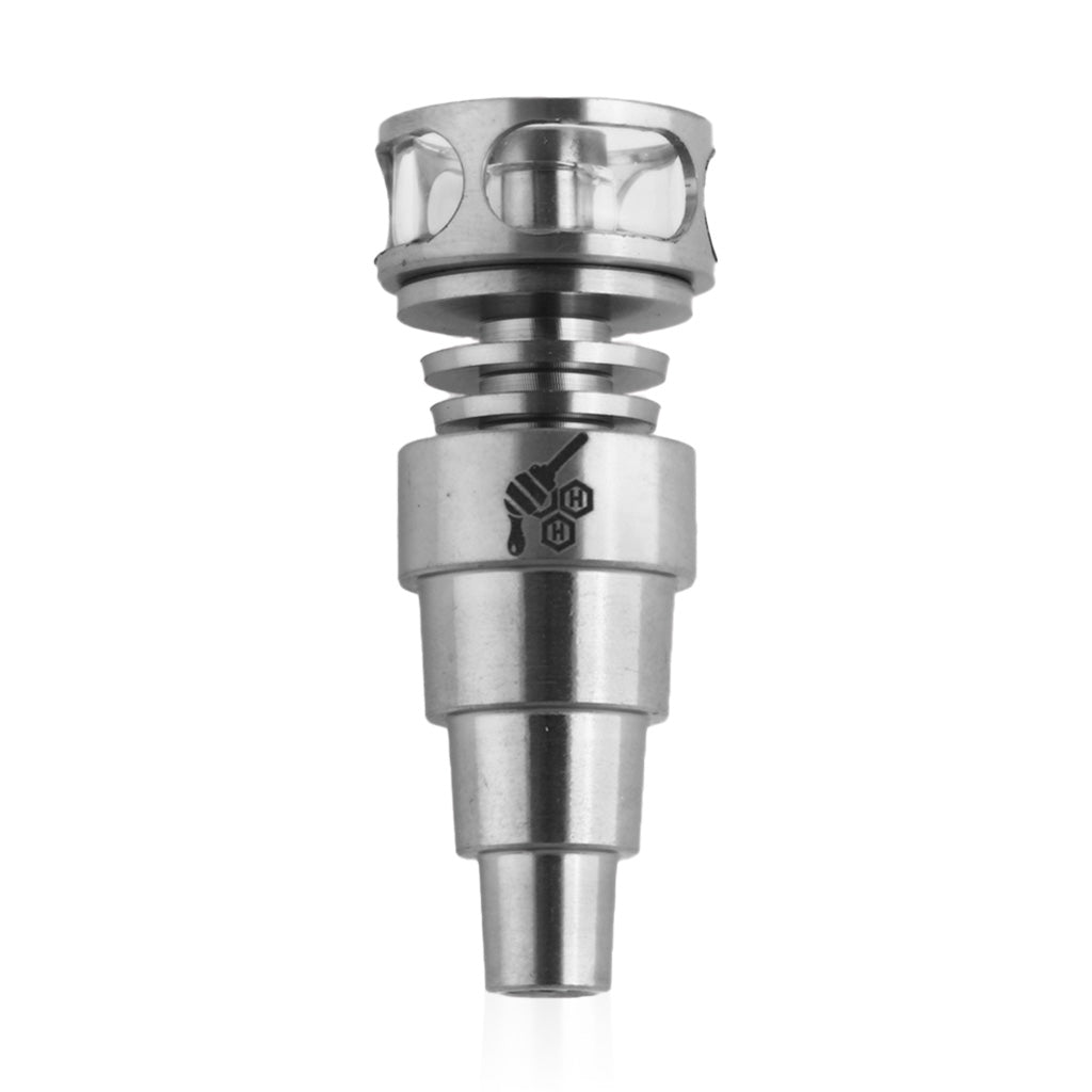 Titanium 6 In 1 Cage Hybrid Dab Nail