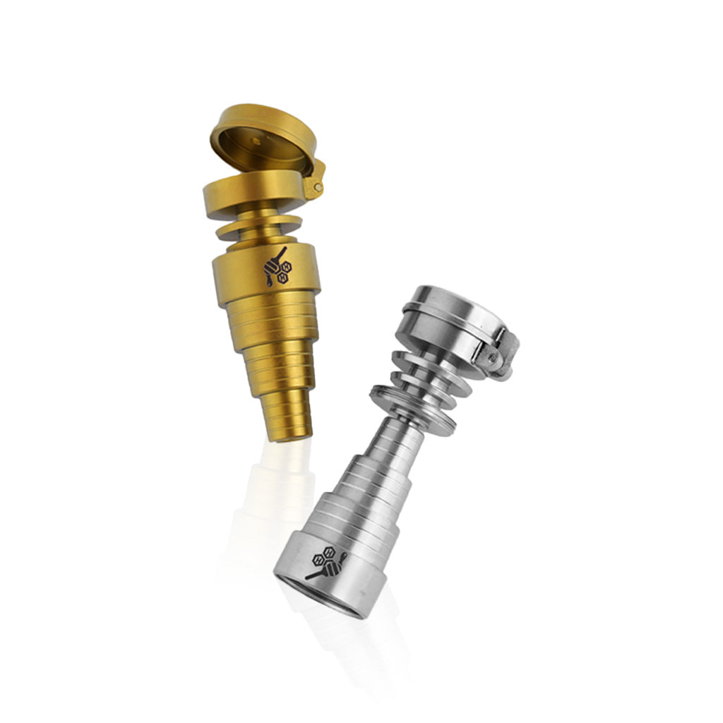 Titanium 6 In 1 Carb Cap Dab Nail