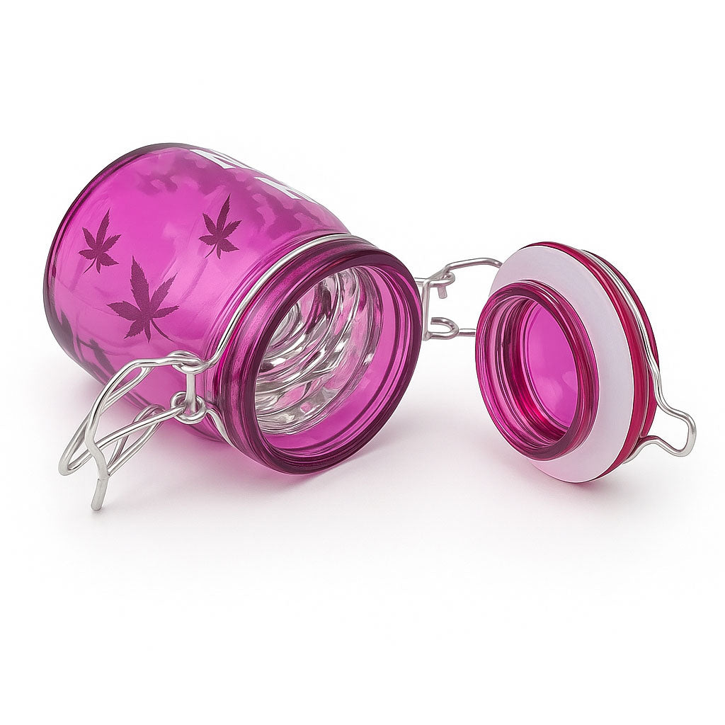 Airtight Glass Mom'S Stash Storage Jar