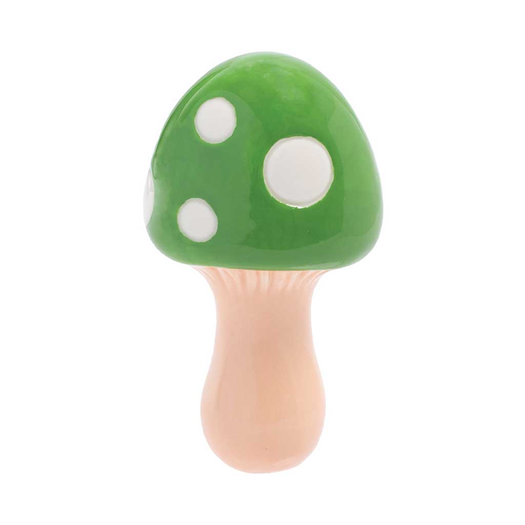 Mushroom Ceramic Pipe - Wacky Bowlz