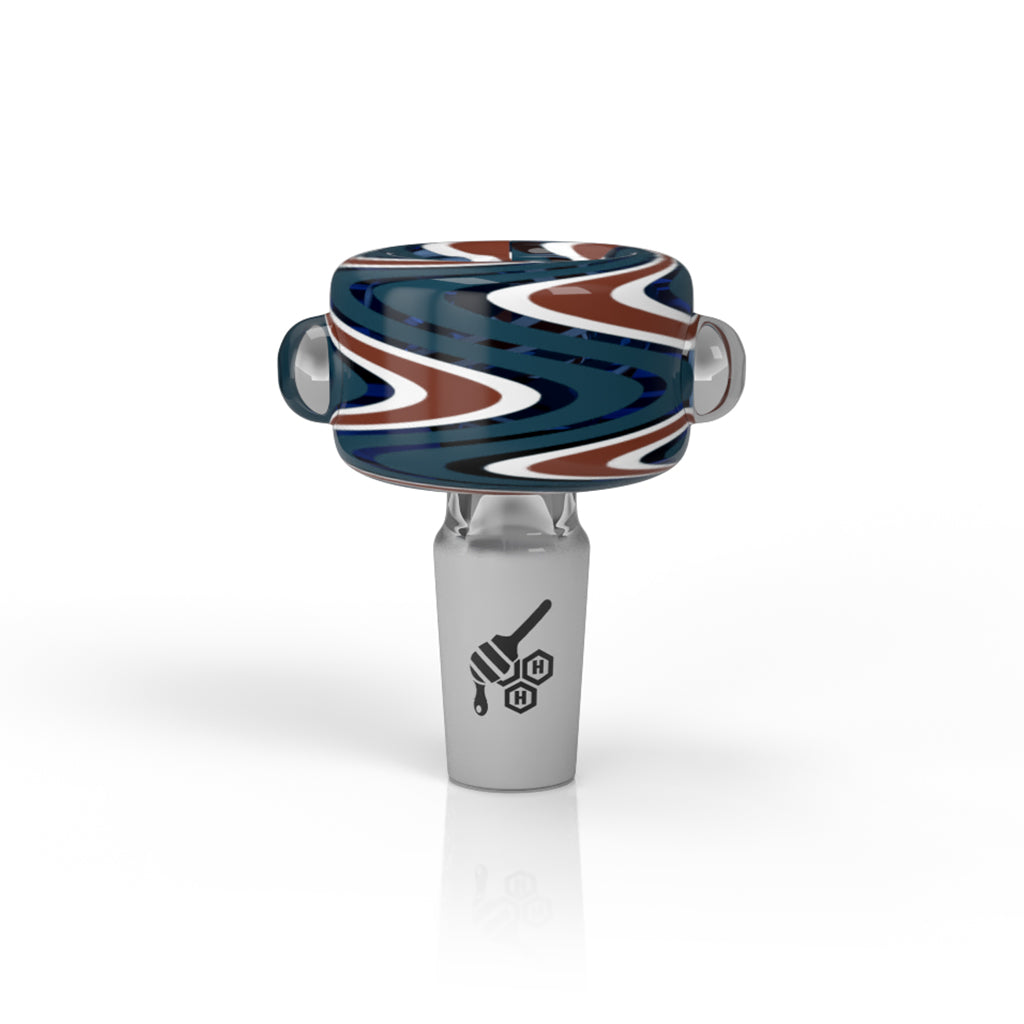 Basin Zig Zag Stipped Flower Bowl