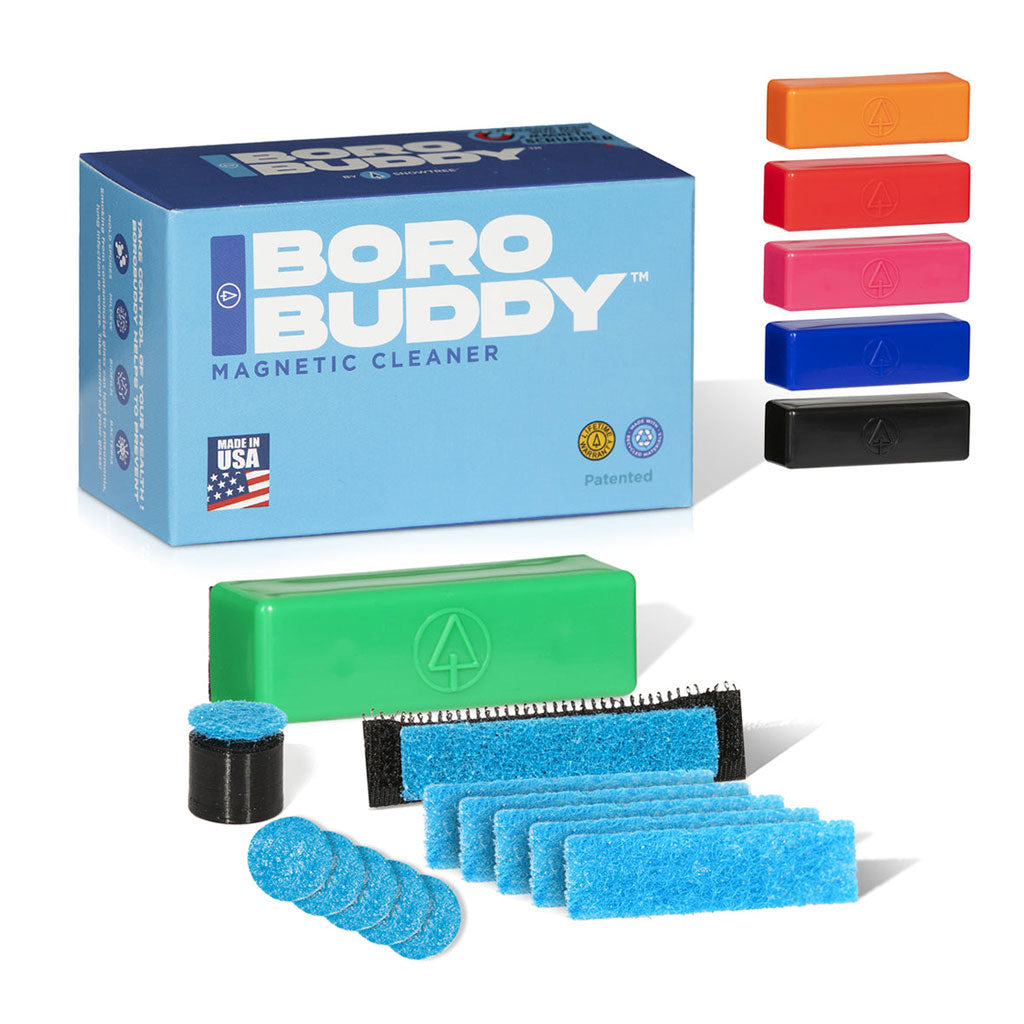 Borobuddy Waterpipe Magnetic Glass Cleaner - Snowtree