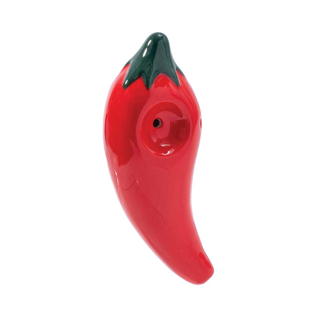 Chili Pepper Ceramic Pipe
