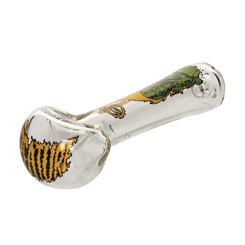 Goblin Spoon Hand Pipe W/Ash Catcher Mouthpiece