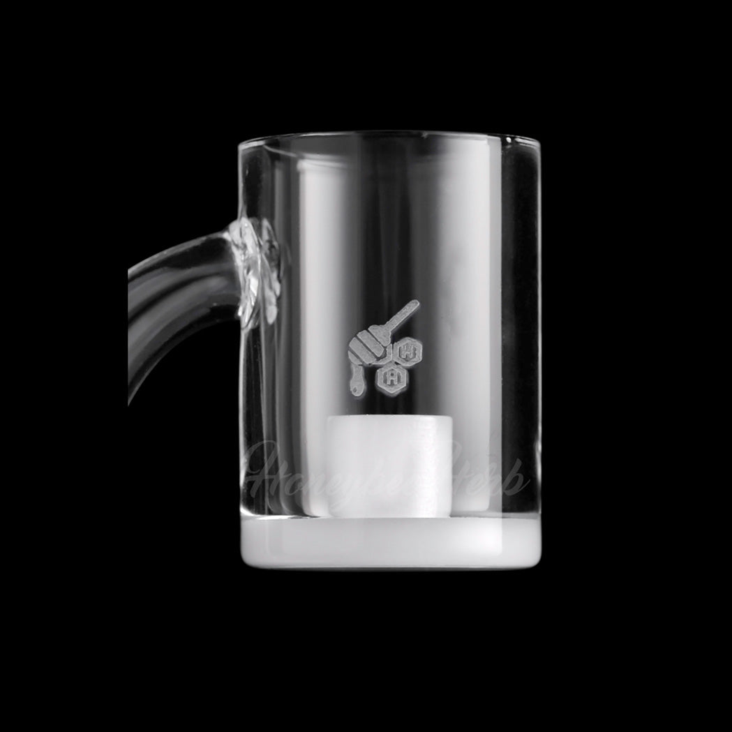 Honey & Milk Core Reactor Quartz Banger - 90° Degree | Yl