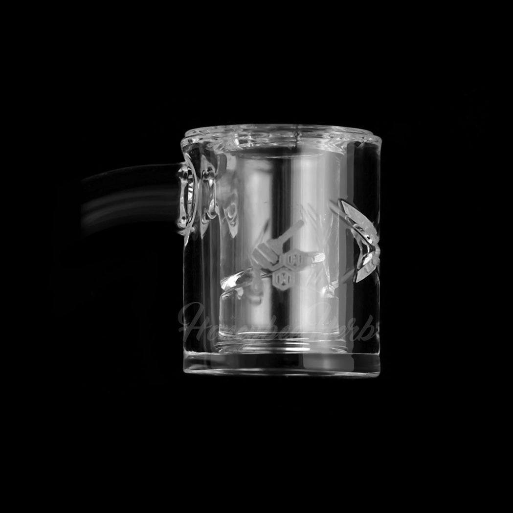 Honey Chamber Quartz Banger - 90° Degree | Yl