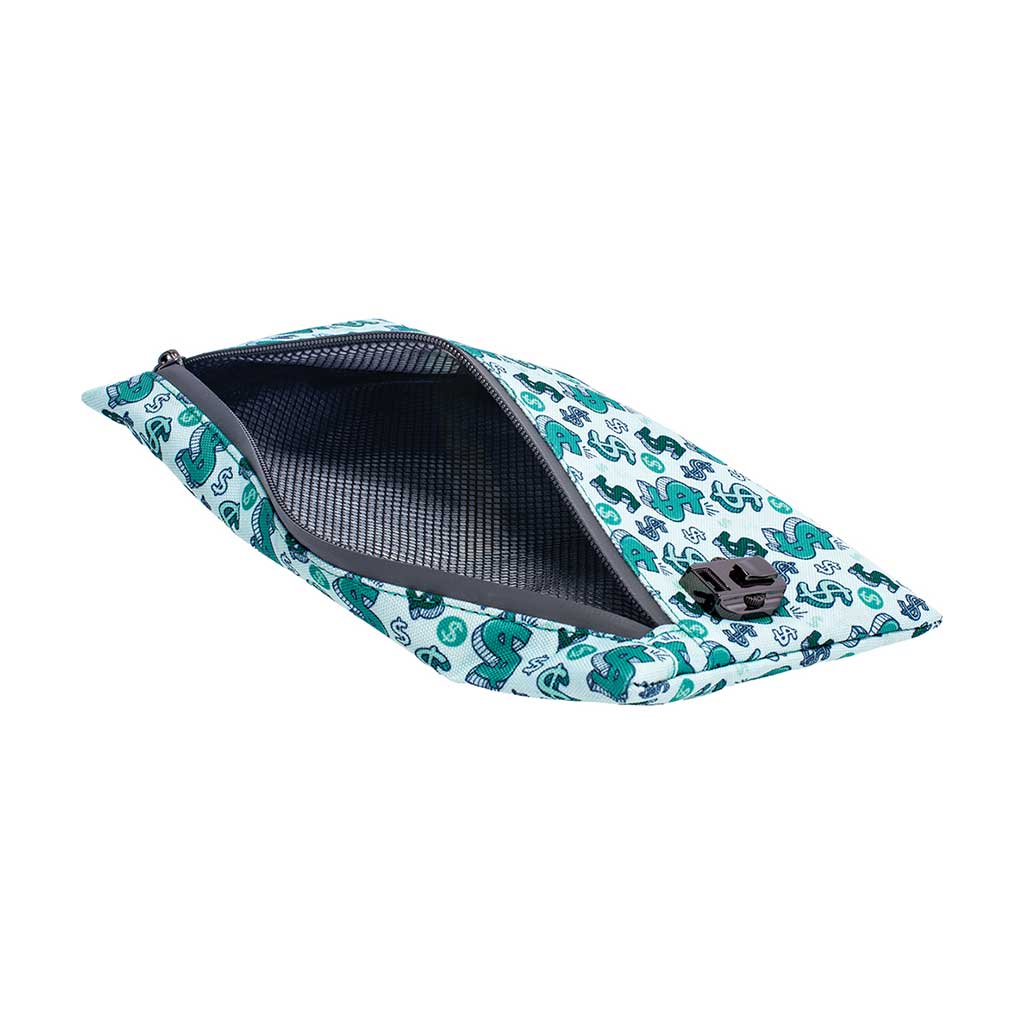 11In X 6In Smellproof Pouch - Dollar Signs $