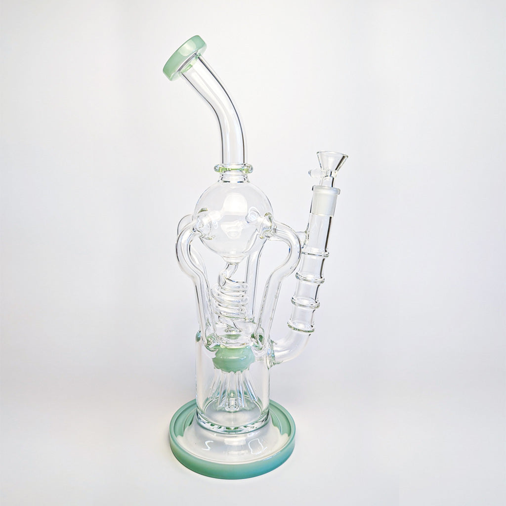 Coil And Sprinkler Tree Dual Perc Recycler Rig