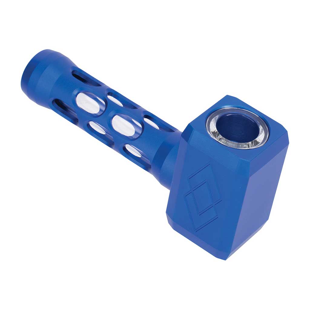 Hammer Aluminium Glass Pipe