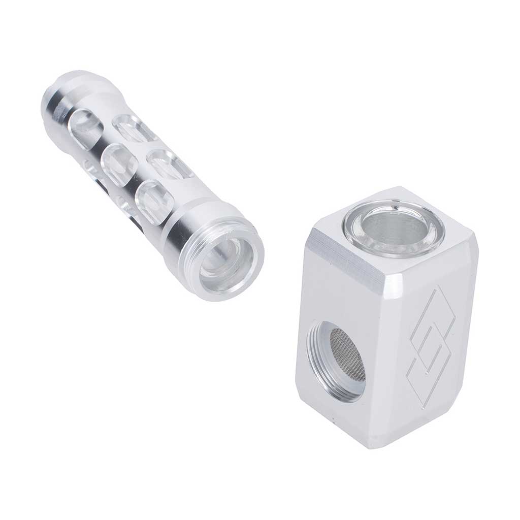Hammer Aluminium Glass Pipe