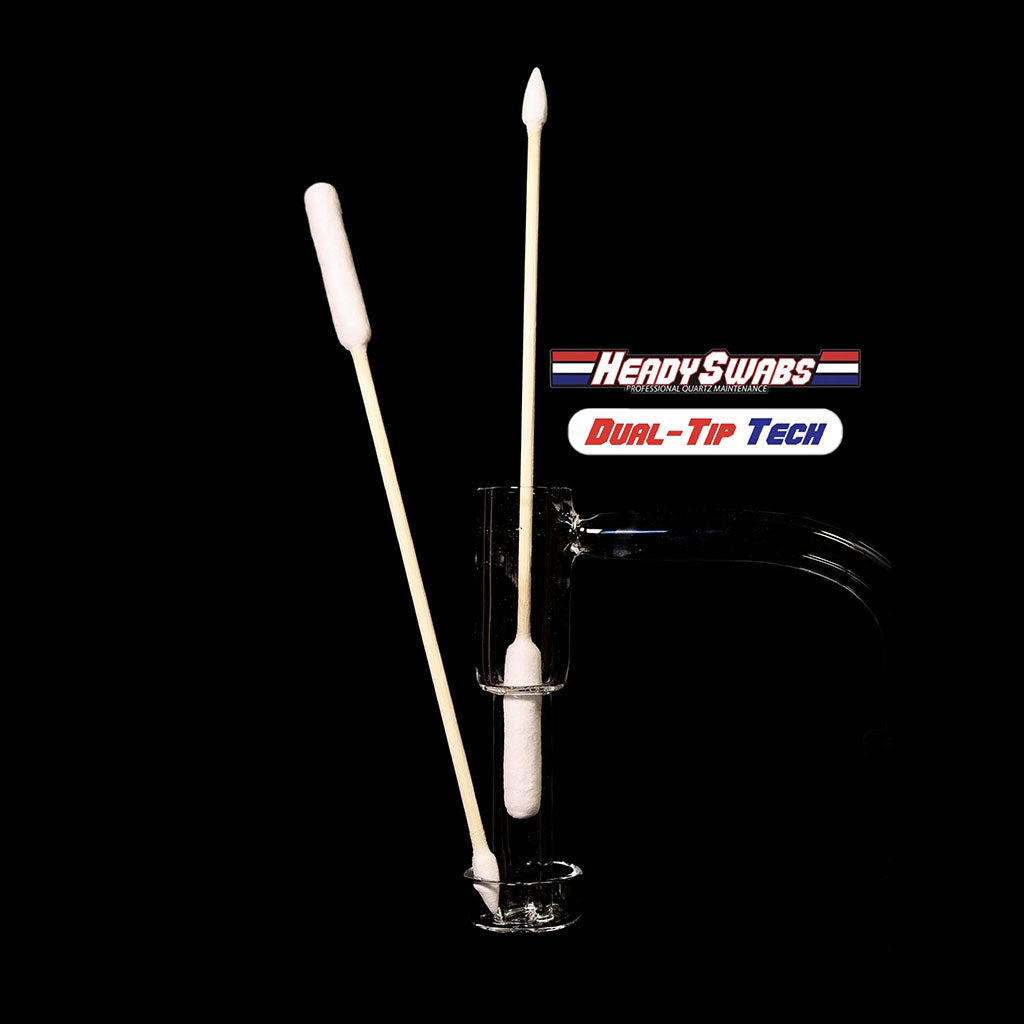Dual-Tip Tech Swab – 50Ct | Precision Cotton Swabs For Dab Rigs & Accessories