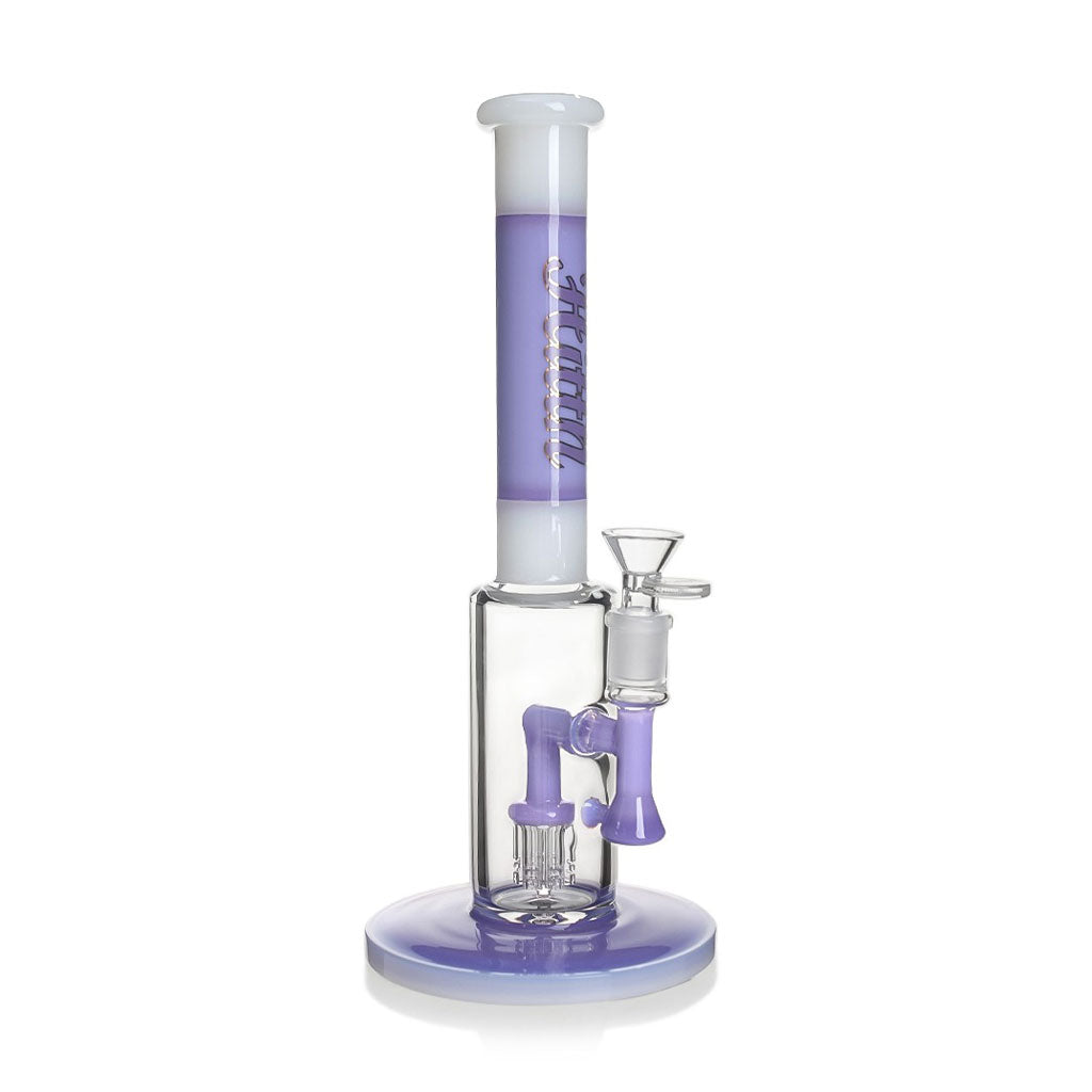 Hittn 6-Arm Tree Perc Straight Tube Bong