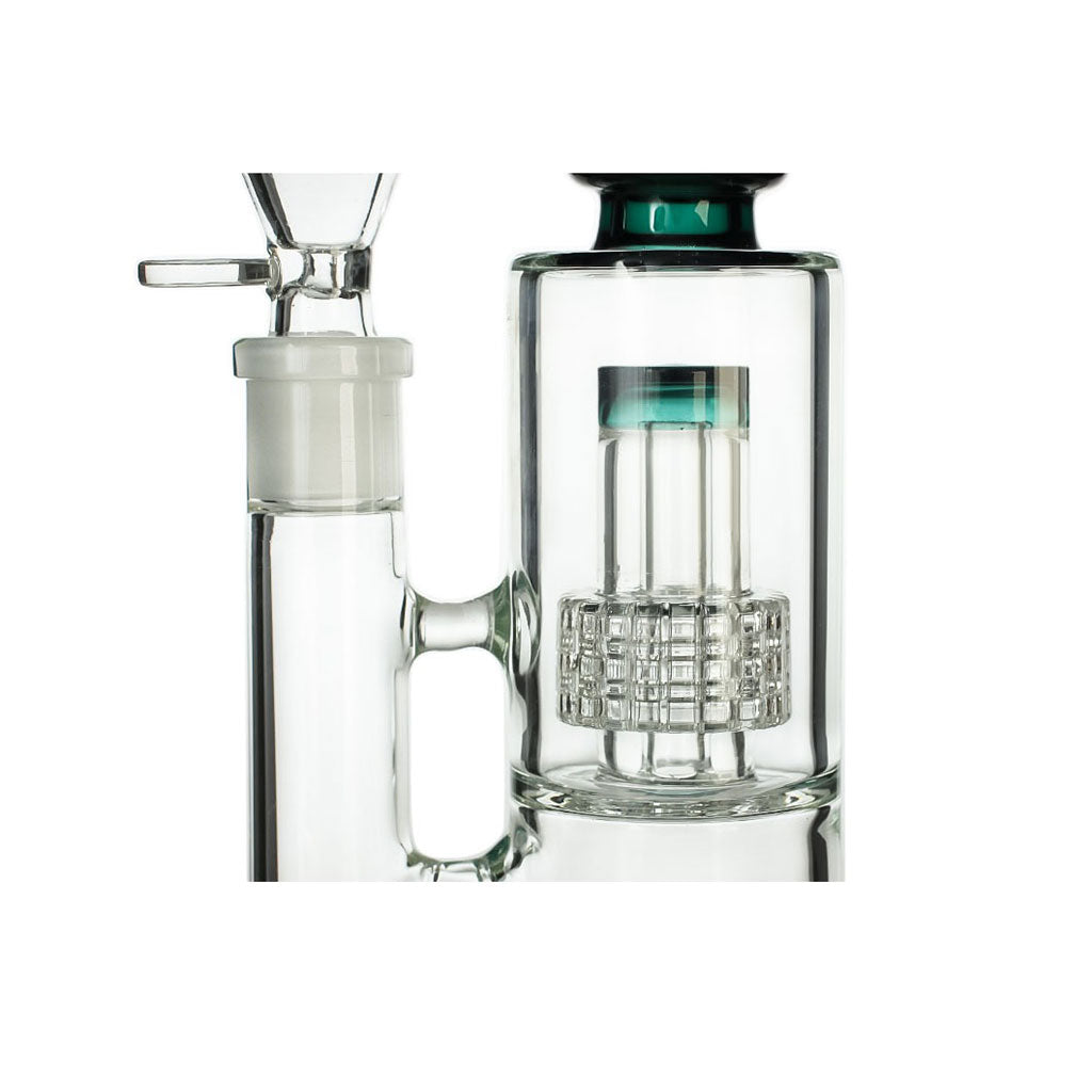 Hittn Barrel Perc Bent Neck Bong