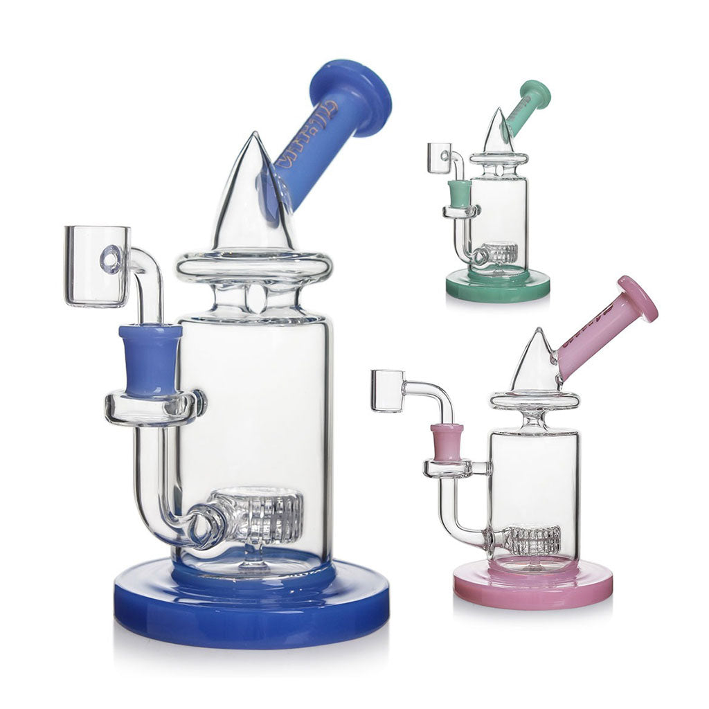 Hittn Cone Top Matrix Perc Bong