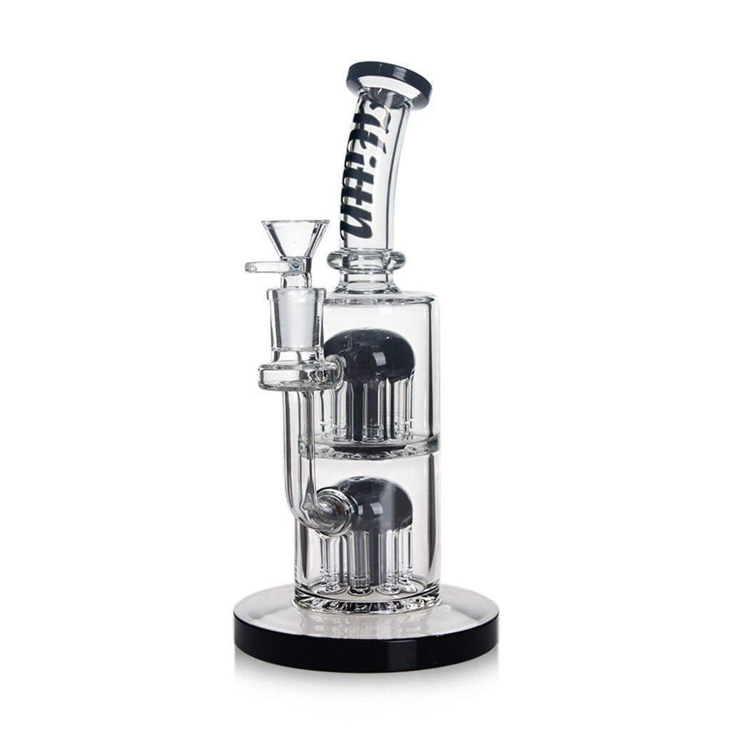 Hittn Double 8-Arm Tree Perc Bong