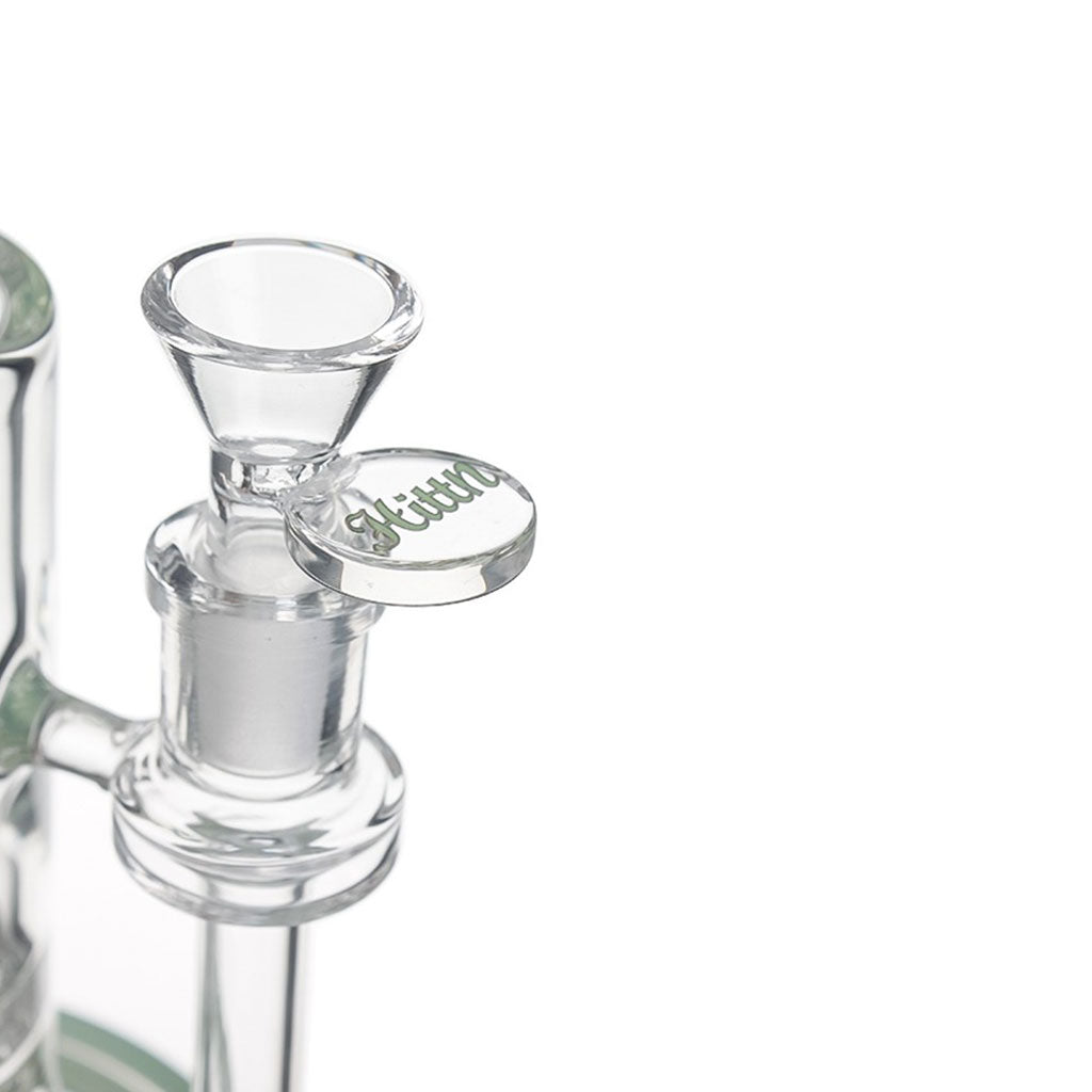 Hittn Sphere Honeycomb Perc Bent Neck Bong