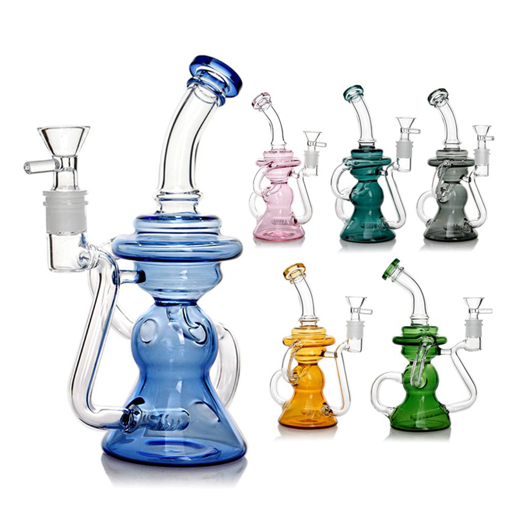 Hittn Inline Perc Recycler Oil Rig