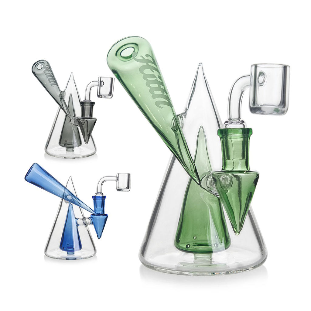 Hittn Pyramid Body Perc Dab Rig