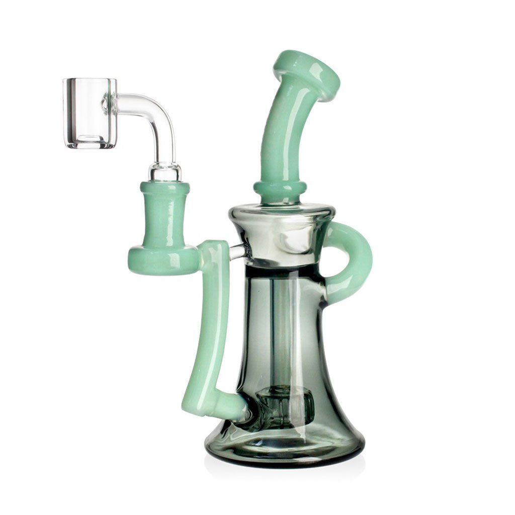 Hittn Sidecar Dab Rig With Showerhead Perc