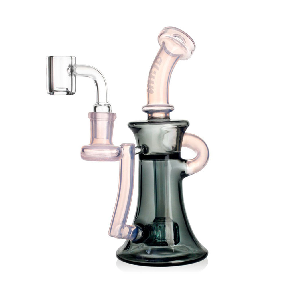 Hittn Sidecar Dab Rig With Showerhead Perc