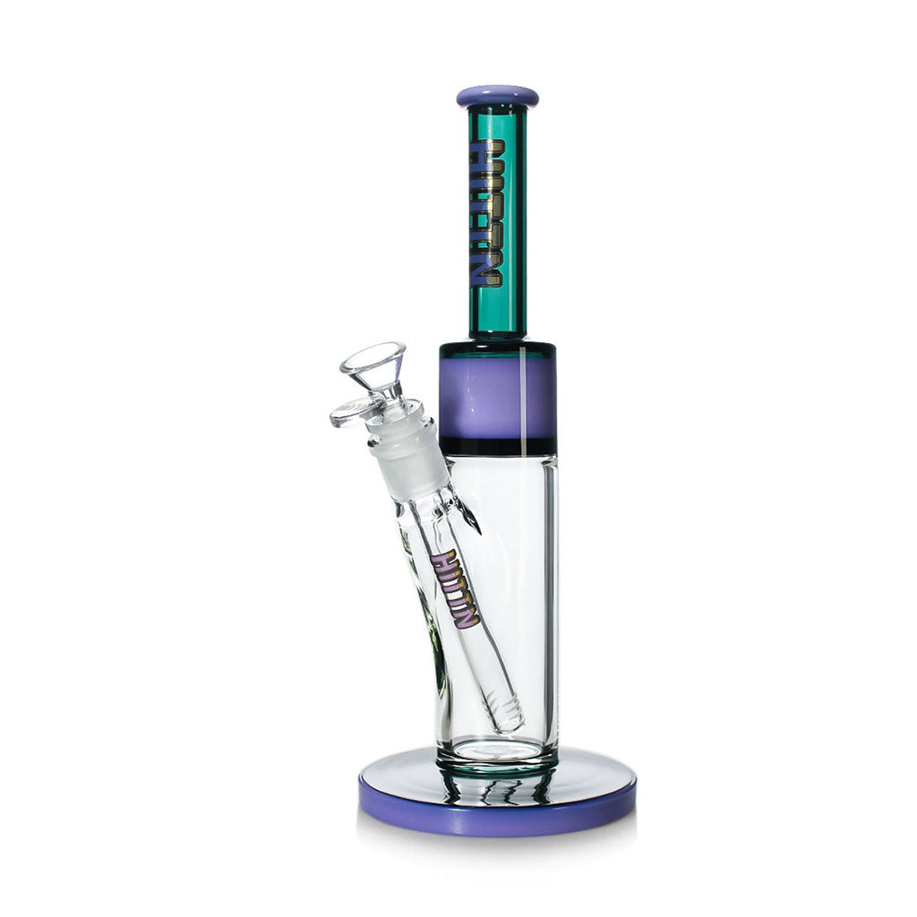 Hittn Straight Tube Bong With Diffused Downstem