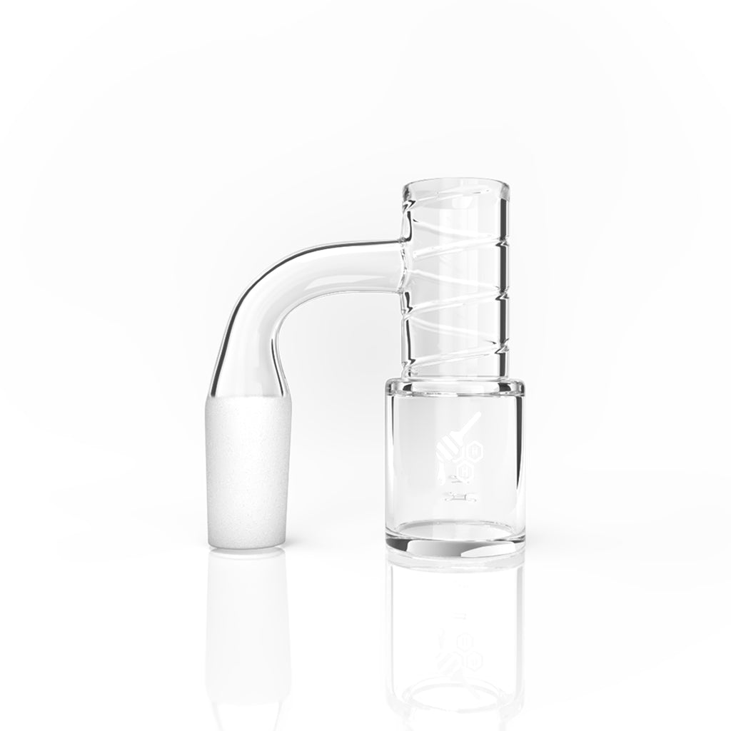 Honey Chamber Whirlwind Quartz Banger - 90° Degree | Yl