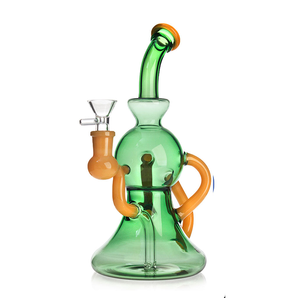 10 Inch Bubble Recycler Dab Rig