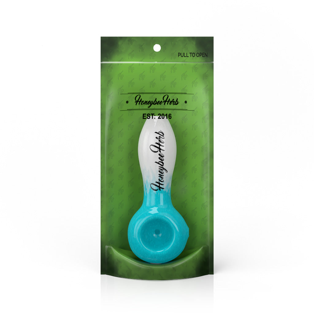Honeybee Herb Two-Tone Frit Spoon