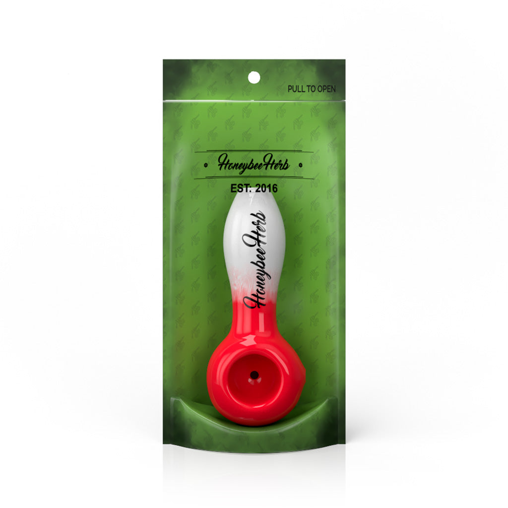 Honeybee Herb Two-Tone Frit Spoon