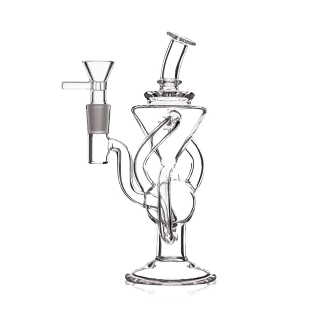 Multiple Recycler Double Chamber Dab Rig