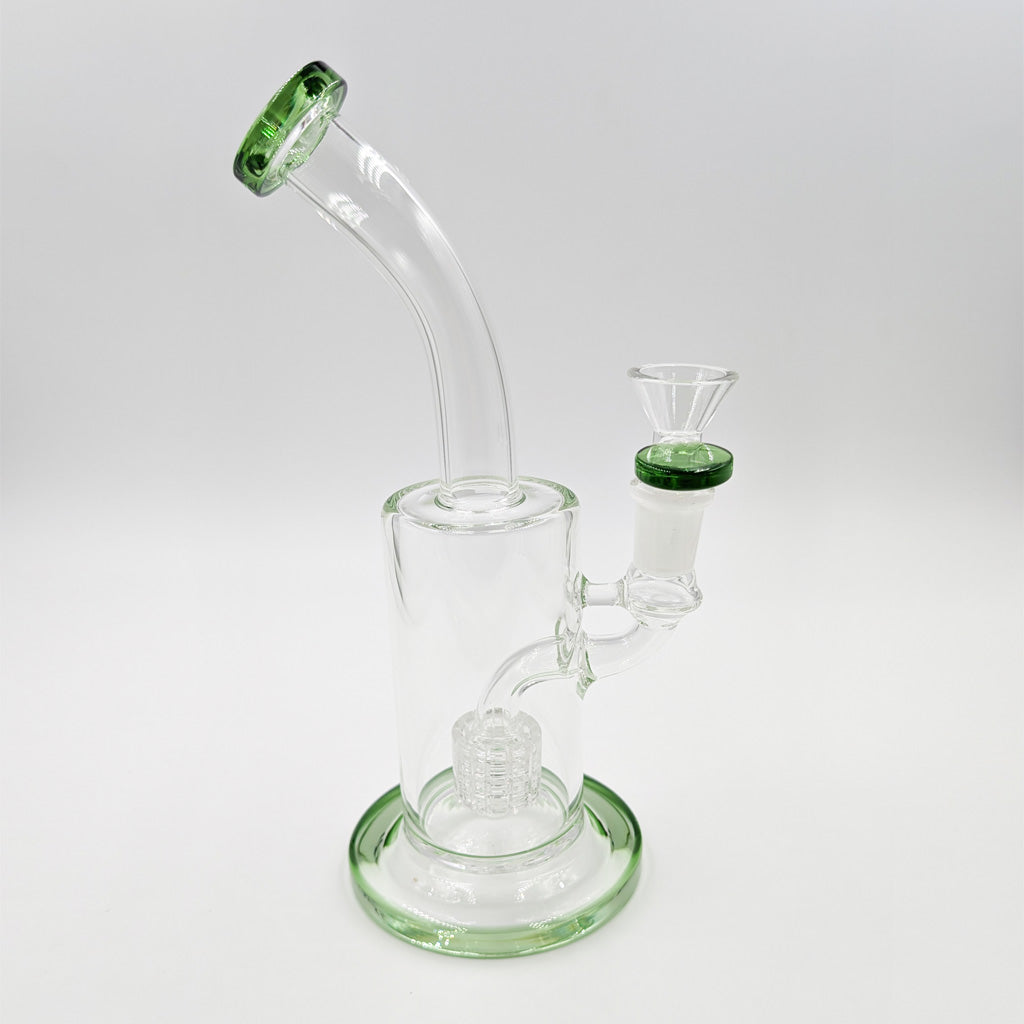 Quad Stack Showerhead Matrix Dab Rig