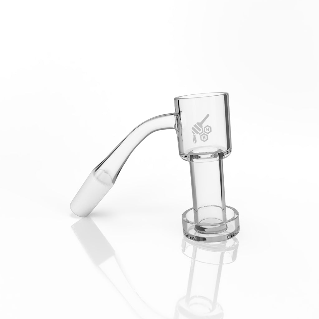 Honeysuckle Quartz Banger - 45° Degree | Yl