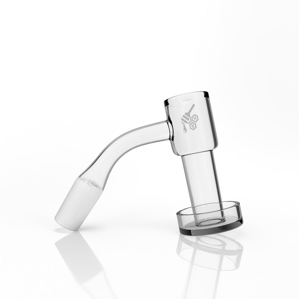 Honeysuckle Bevel Quartz Banger - 45° Degree | Yl