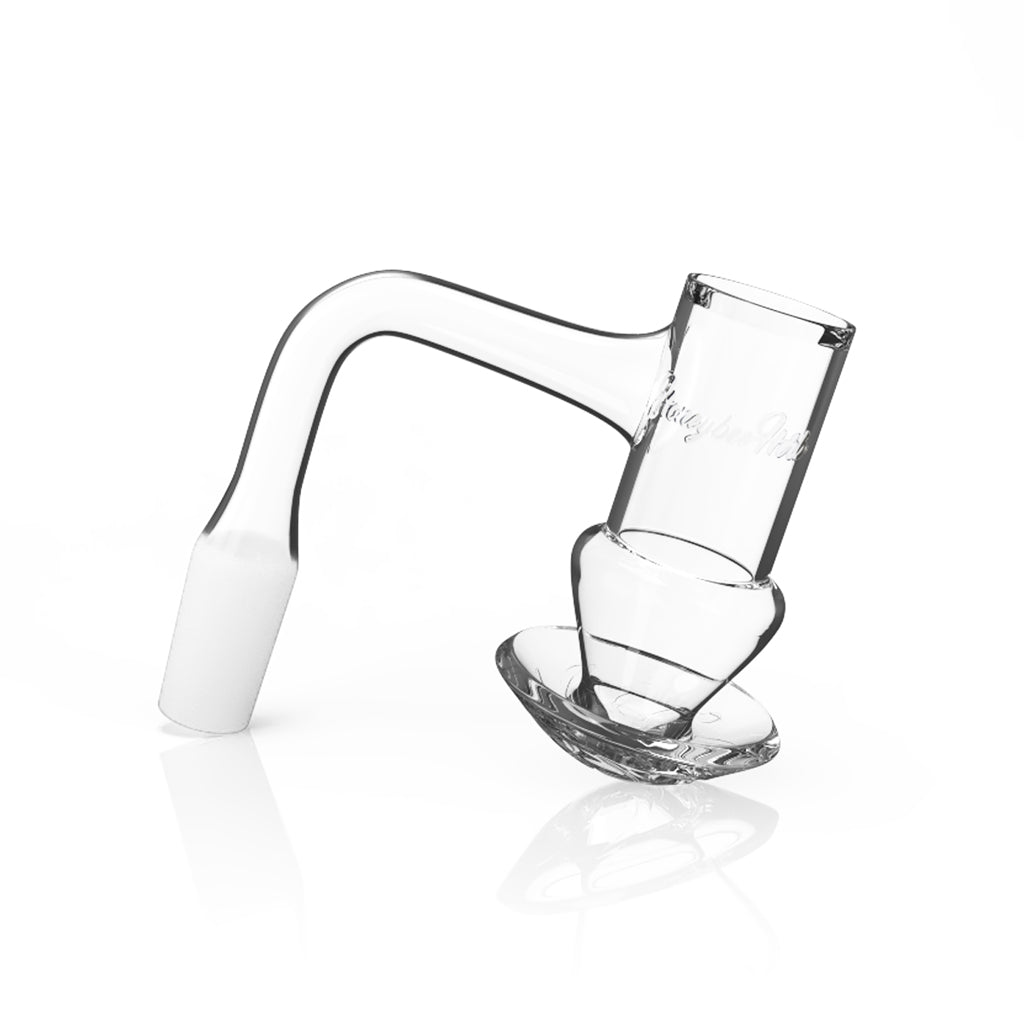 Honeysuckle Shorty Beehive Quartz Banger - 90° Degree | Bl