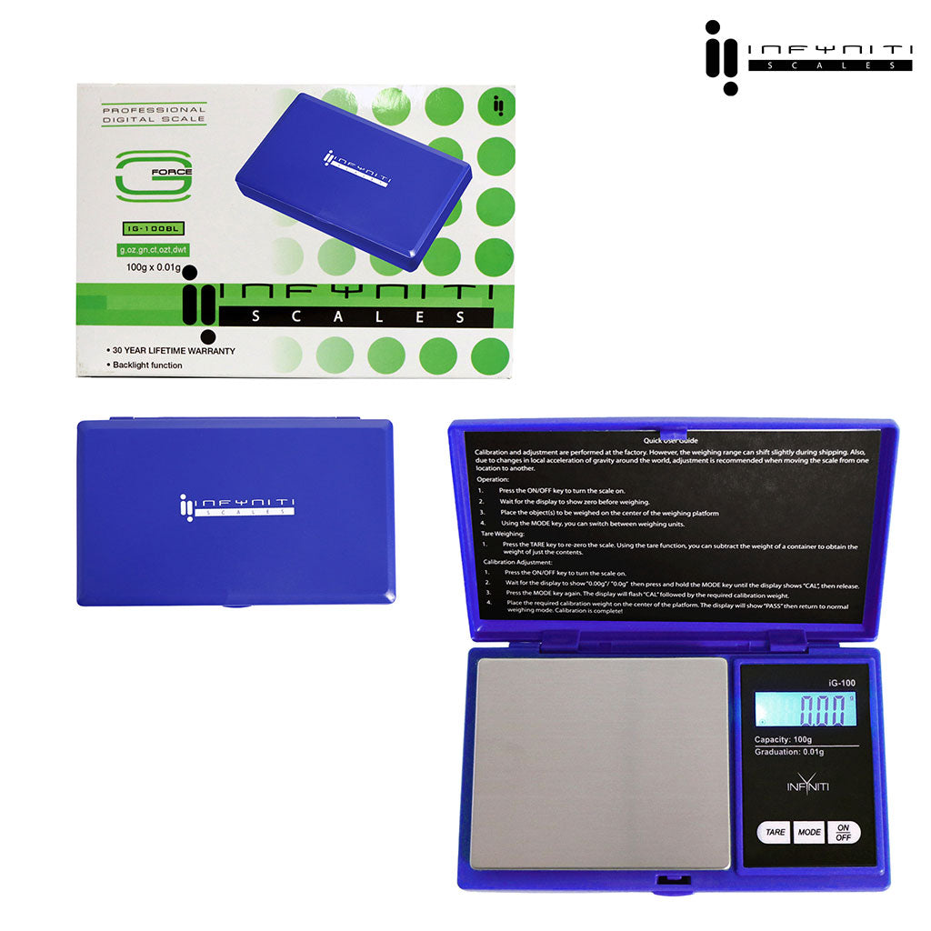 G-Force; 100G X 0.01G, Pocket Scales