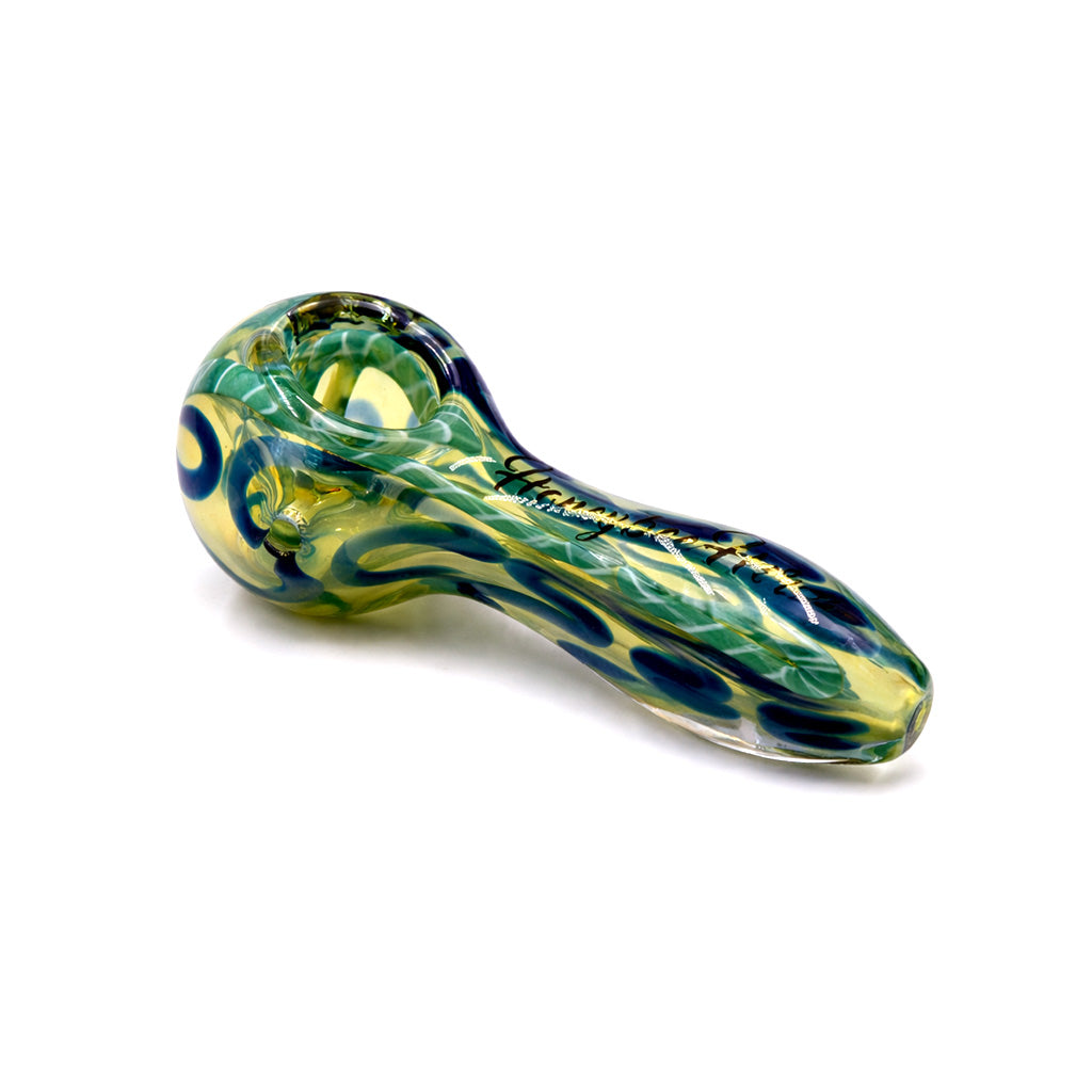 Inside Out Latticino Hand Pipe Spoon