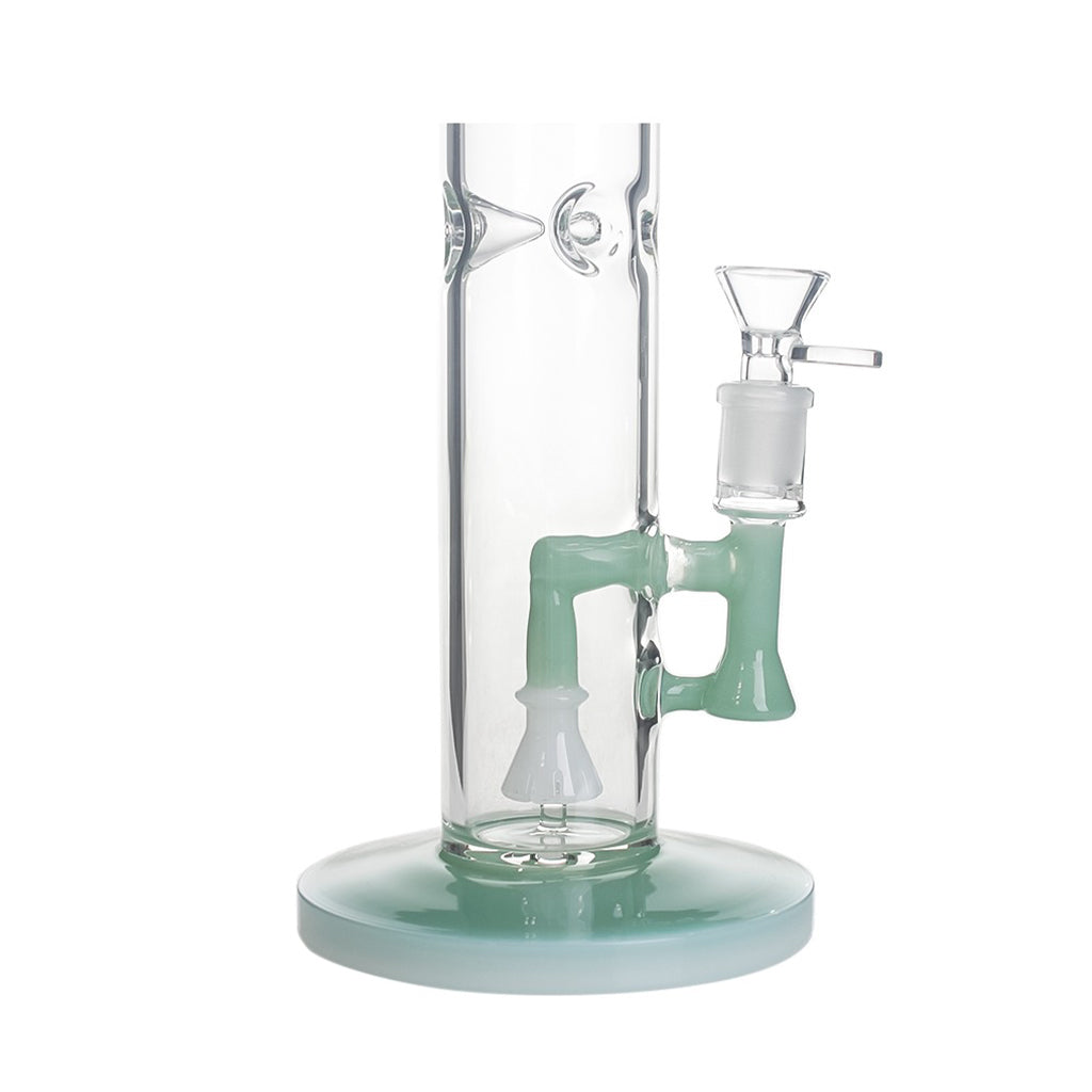 Hittn Showerhead Perc Straight Tube Bong