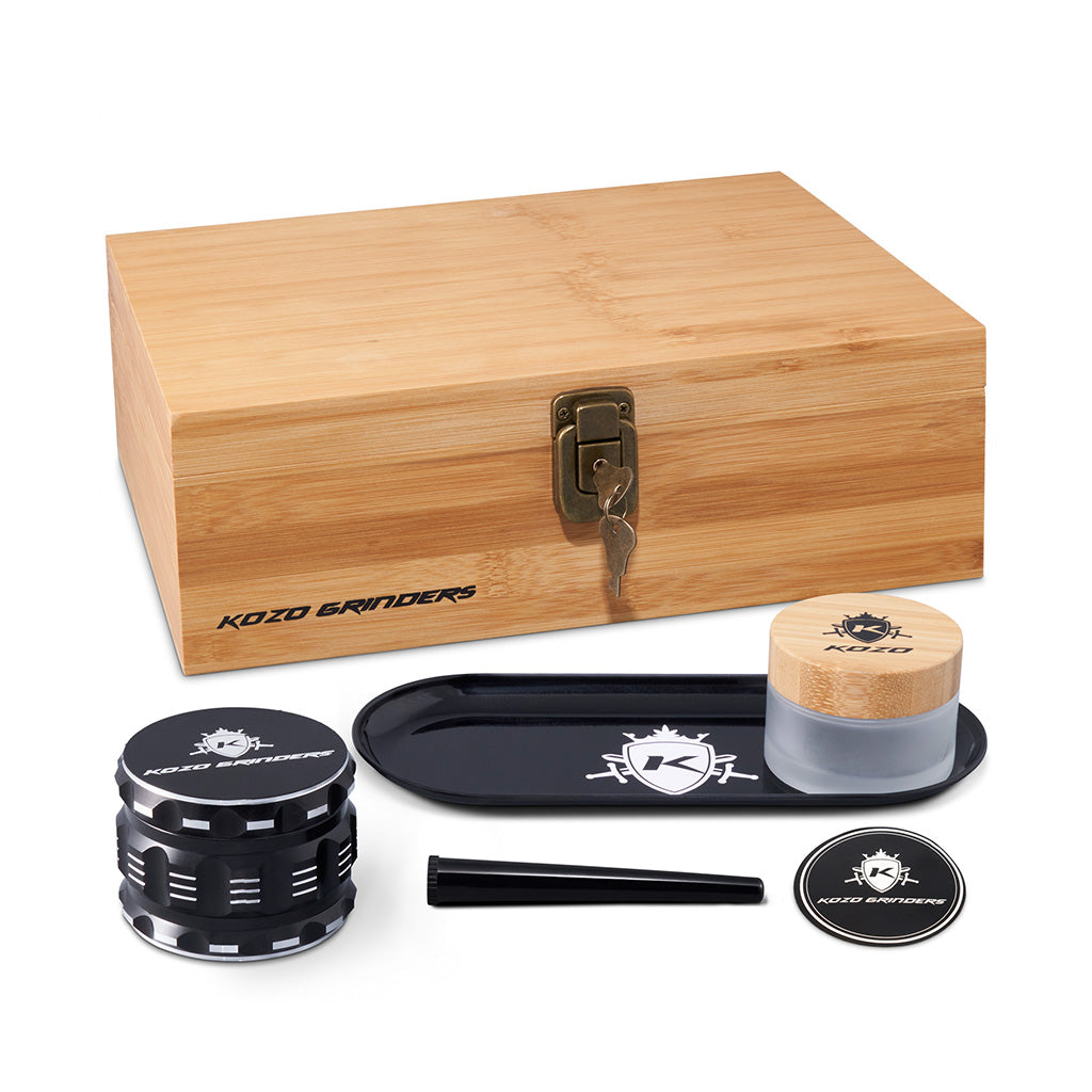 Kozo Wooden Stash Box
