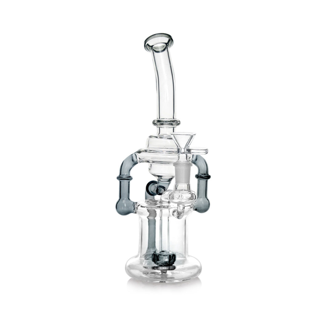 Double Chamber Shower Head Perc Recycler Rig