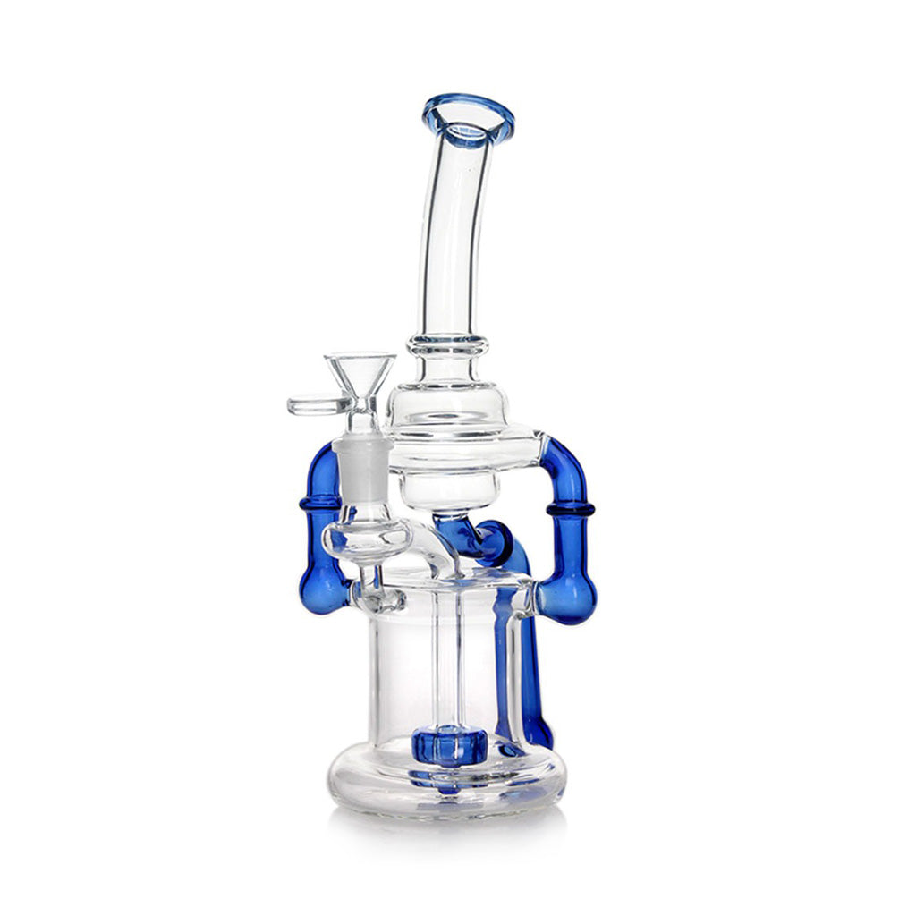 Double Chamber Shower Head Perc Recycler Rig