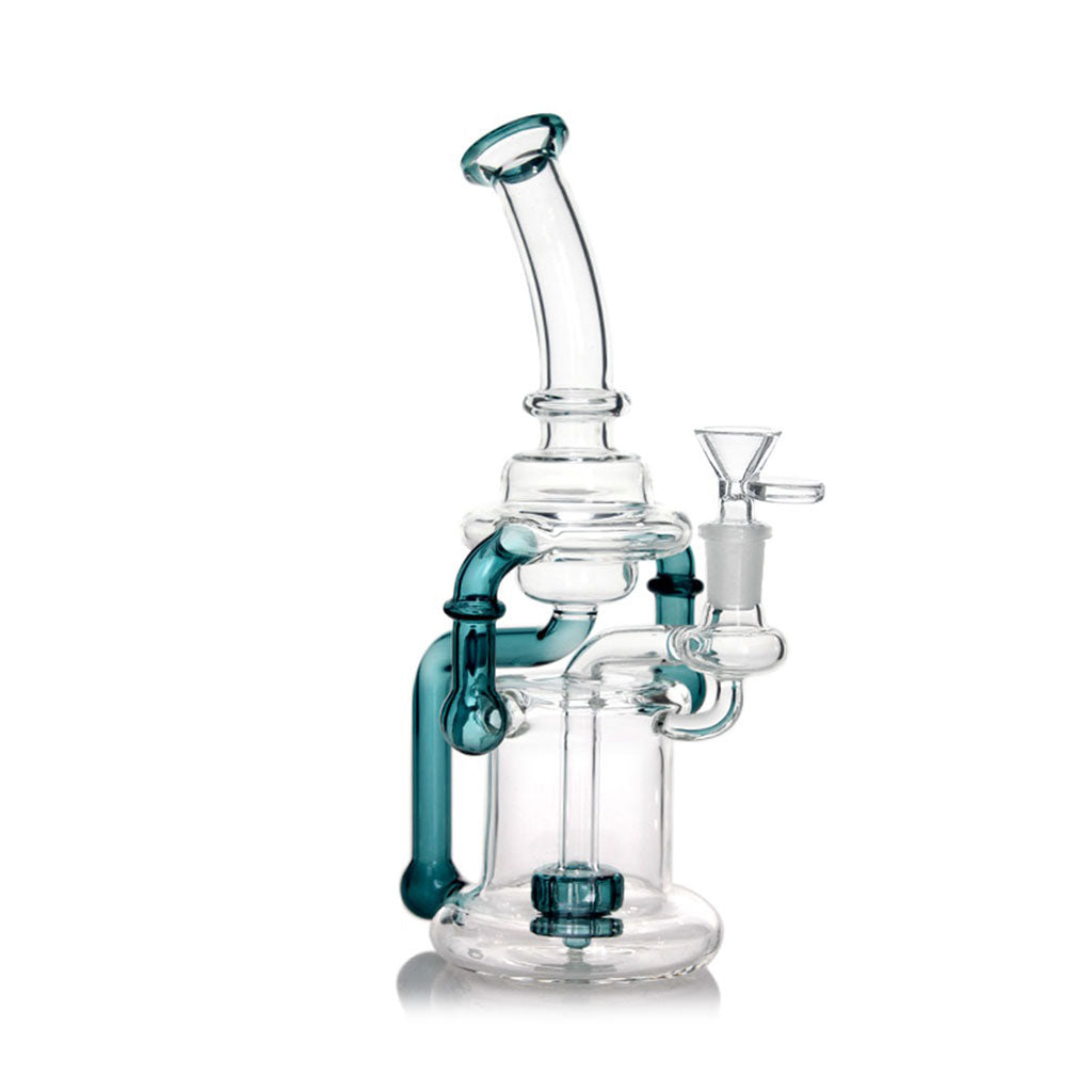 Double Chamber Shower Head Perc Recycler Rig