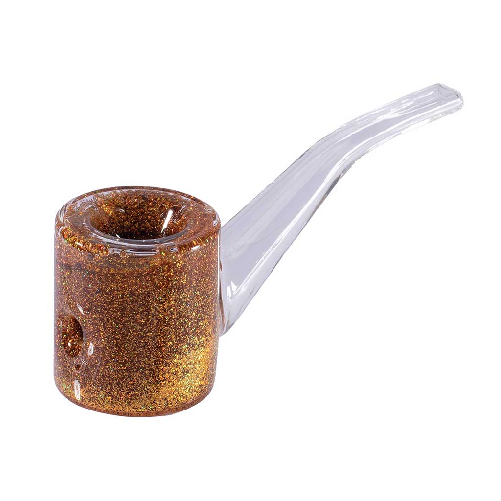 Liquid Glitter Sherlock Hand Pipe