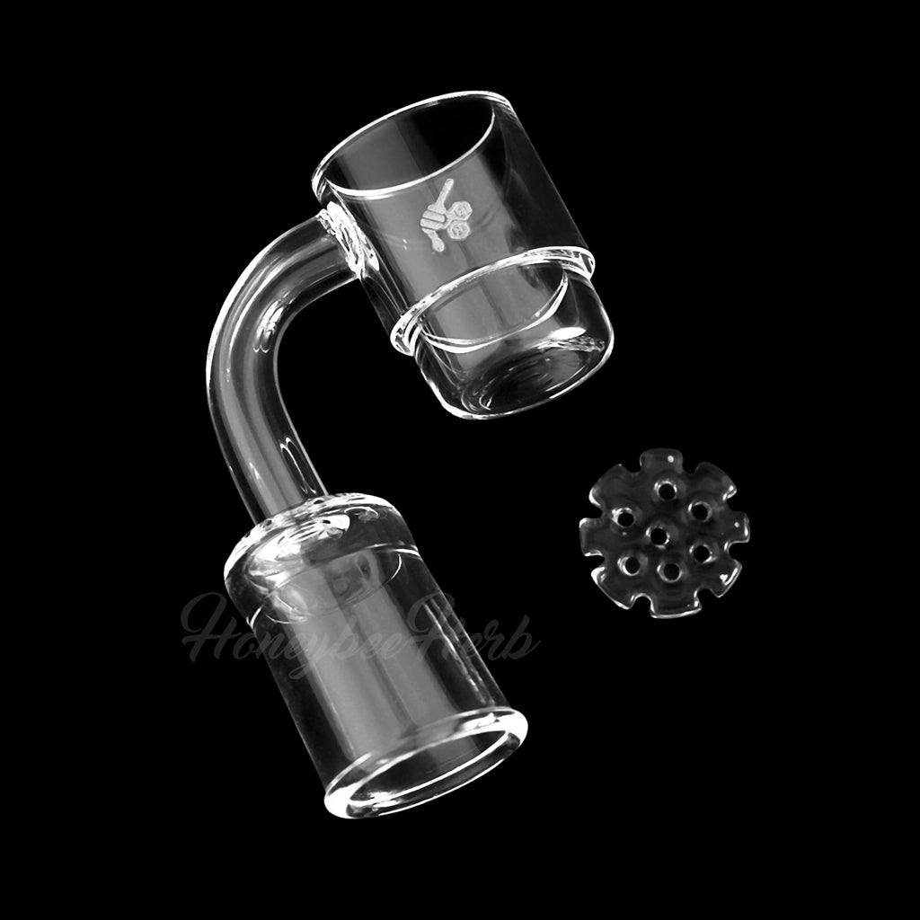 Honey Disc Deep Dish Quartz Banger - 90° Degree | Yl