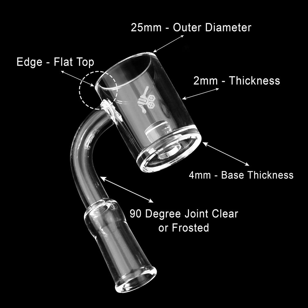 Core Reactor Quartz Banger - 90° Degree