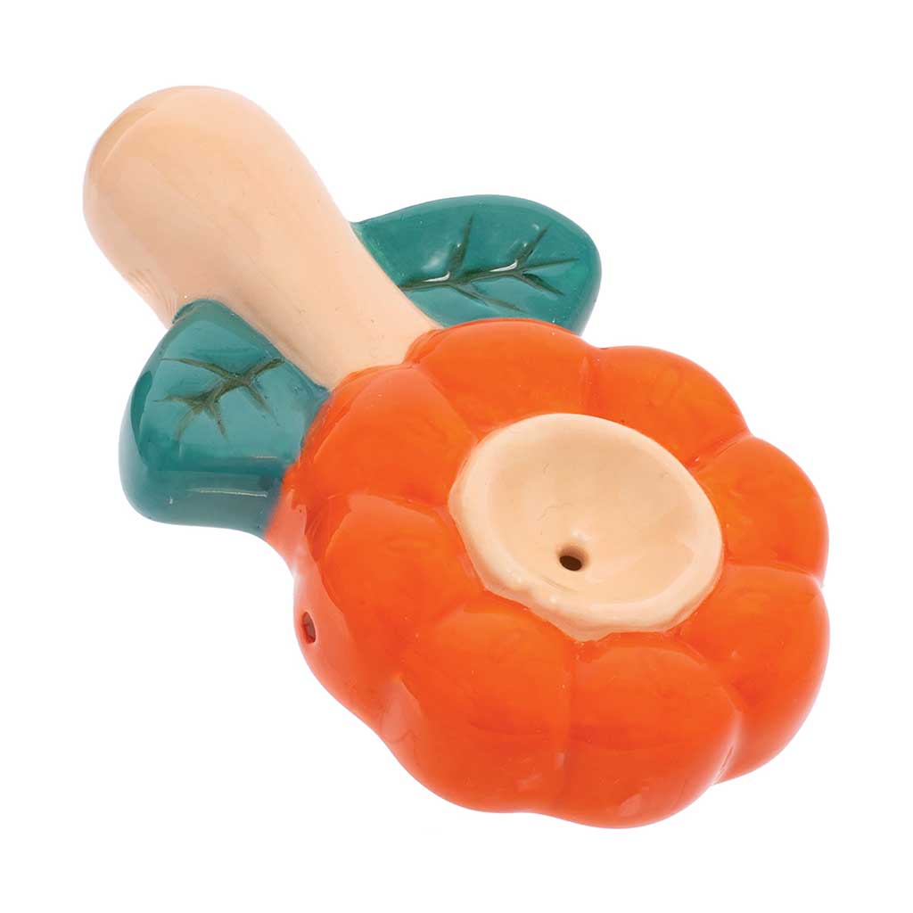 Flower Ceramic Pipe - Wacky Bowlz