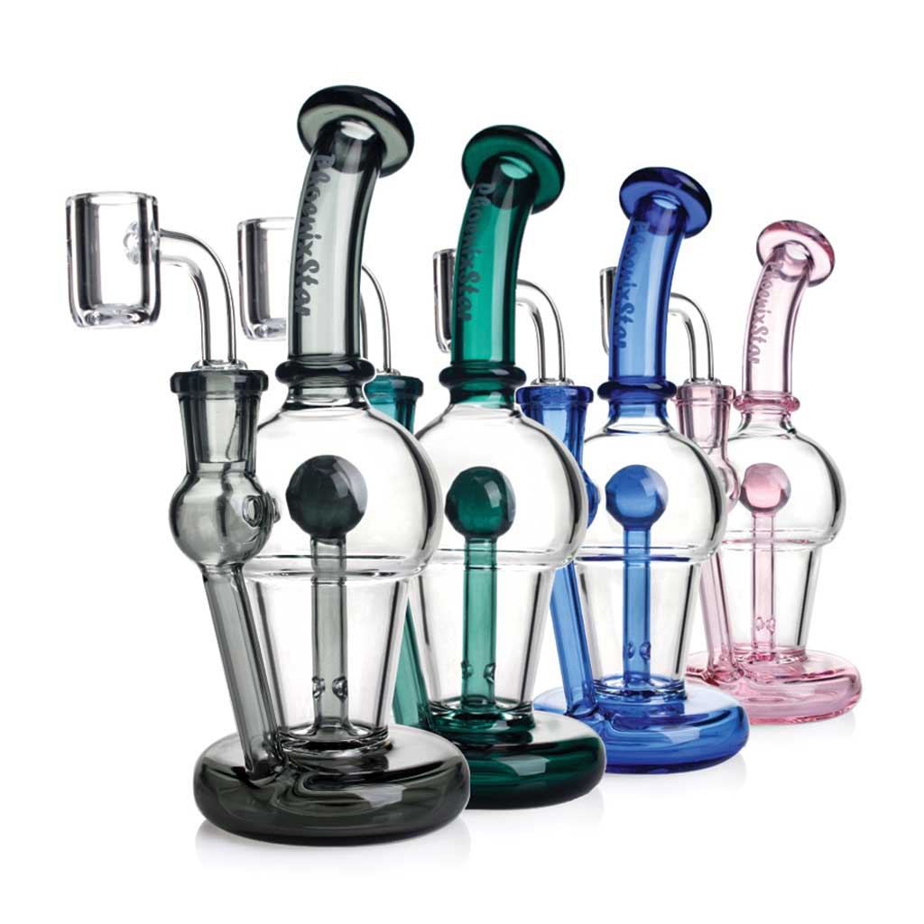 Phoenix Star 7.5 Inch Bubble Perc Dab Rig